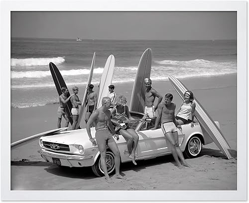 Miniatura 25 de Poster Master Póster de fotografía vintage, impresión retro de viaje, fotografía, balcón, océano, palmeras, suelo a cuadros, arte de pared sin marco