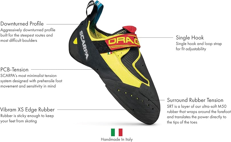 Amazon | SCARPA Drago ロッククライミングシューズ スポーツ