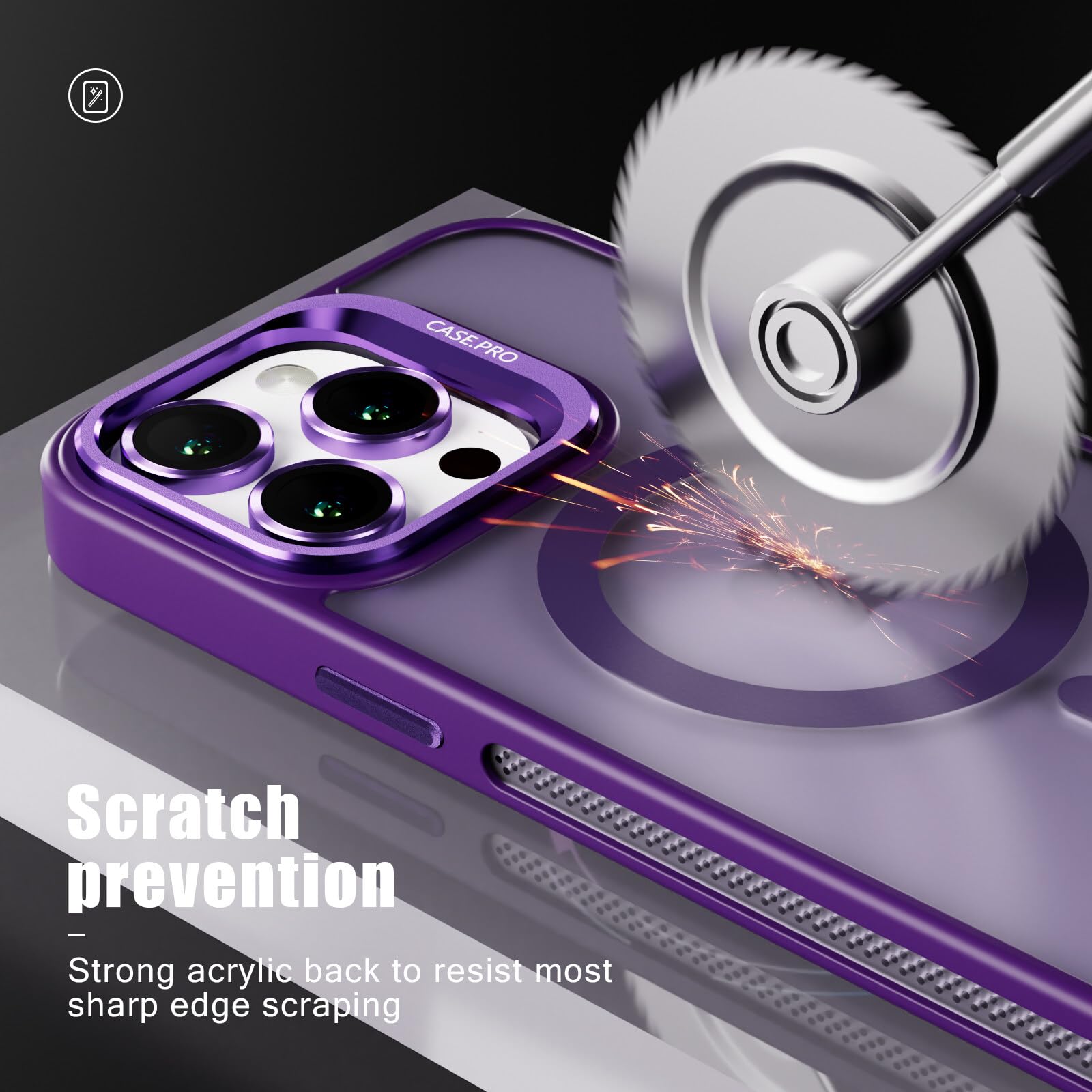 HOCO Custodia Magnetic per iPhone 15 Pro Max - Trasparente - MAG.15PM HOCO Custodia Magnetic per iPhone 15 Pro Max - Trasparente - MAG.15PM