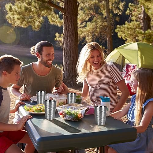 Miniatura 7 de Yummy Sam Tazas de café aisladas con pajitas y tapas, vasos de acero inoxidable de doble pared aptos para lavavajillas, taza térmica de metal