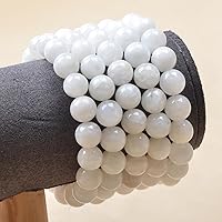 Vista 202 de MASSIVE BEADS Pulsera elástica de yoga hecha a mano con piedra natural, cristal curativo, energía, regalos para adultos unisex de 0.157 in, 0.236