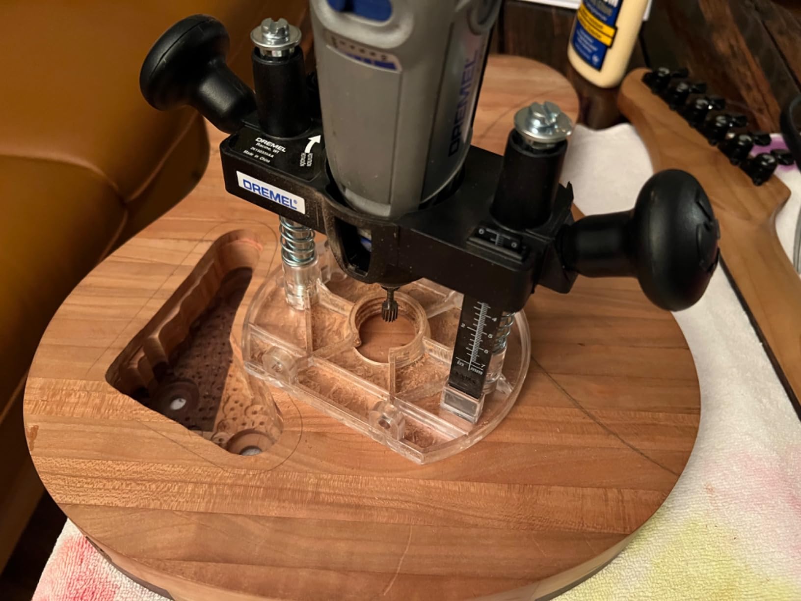 6/mo Finance Dremel 33501 Rotary Tool Plunge Router Attachment
