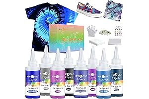 HTVRONT Tie Dye Kit for Kids - A Galaxy of Colors at Your Fingertips