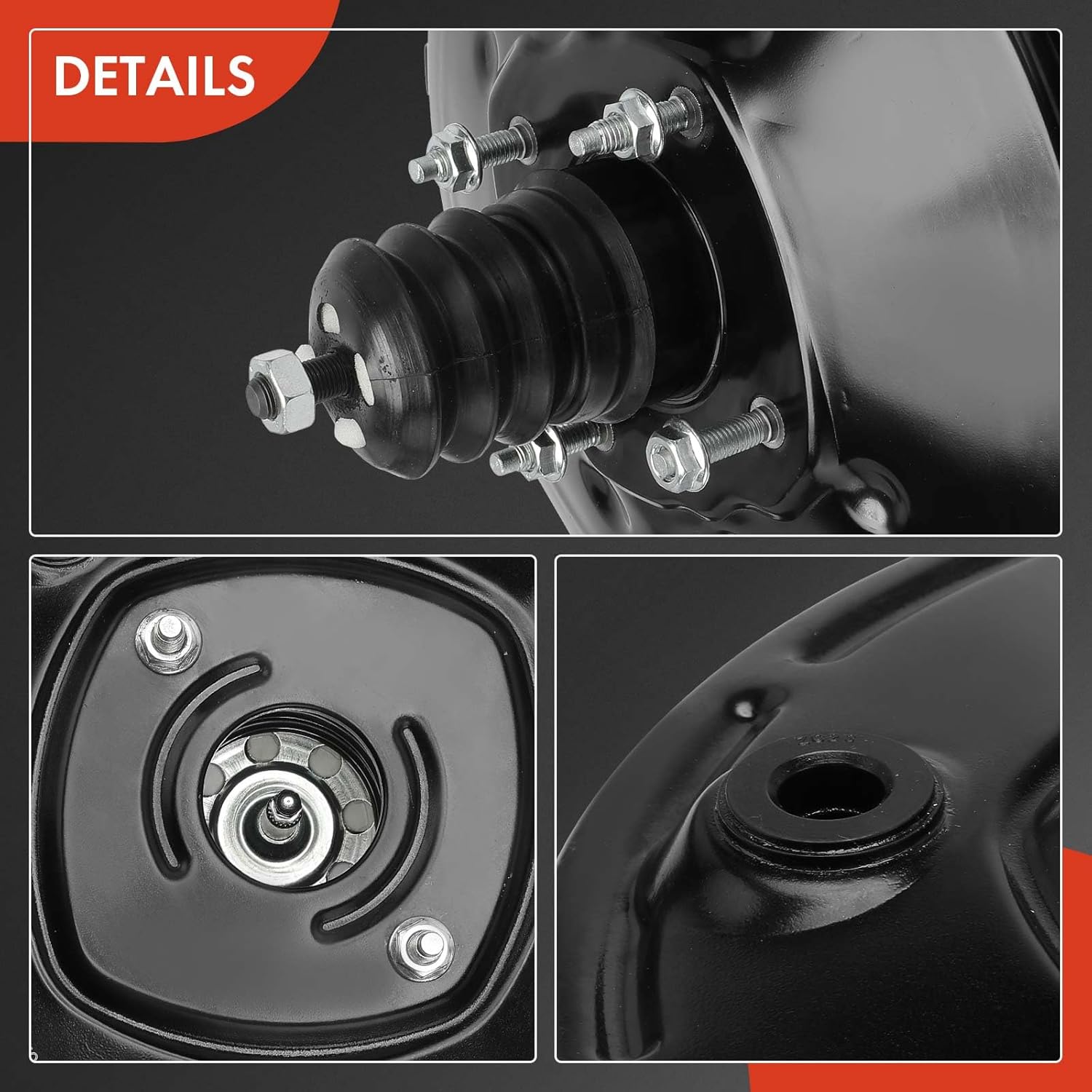 A-Premium Vacuum Power Brake Booster Compatible with Nissan Versa 2012-2019, Versa Note 2014-2019, 1.6L, Without Master Cylinder