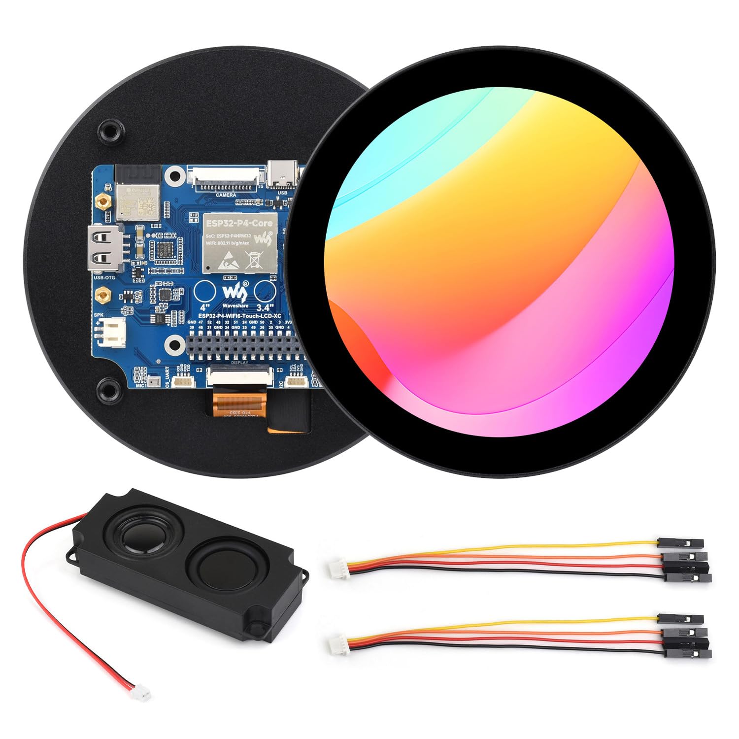 Scheda Di Sviluppo Waveshare RP2350 Con Display Touch 4.3'' – 800x480, Doppia Architettura ARM E RISC-V