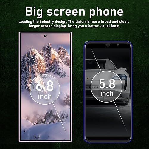 Miniatura 6 de Teléfonos celulares desbloqueados C24 Ultra Smartphone Android 13 Teléfonos 8GB+256GB6.8 "Pantalla HDDual SIM108MP+Cámara 48MP6800 mAhPluma