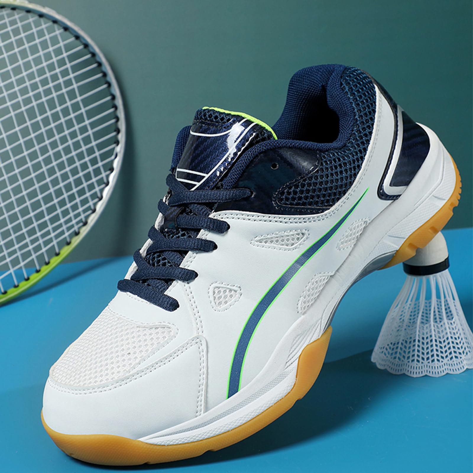 CUTEHEELS Unisex badminton i buty rekreacyjne – oddychające buty sportowe z ochroną palców