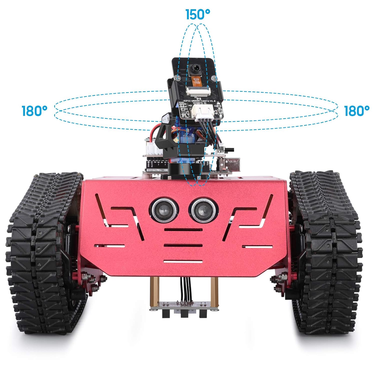ELEGOO Conqueror Robot Tank Kit Review: UNO R3 Arduino STEM Robotics ...