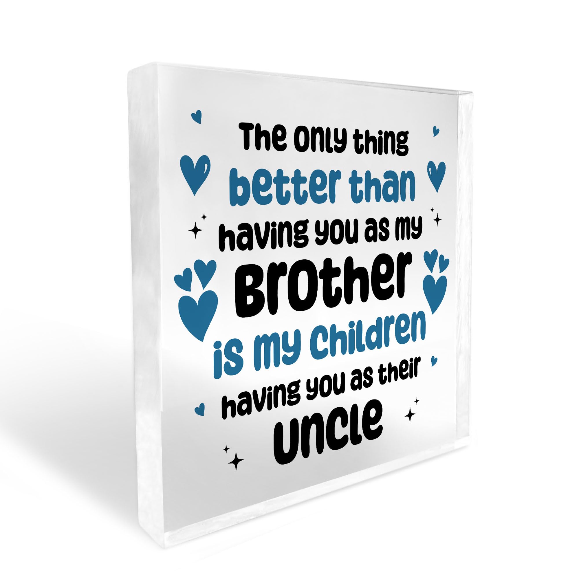 Red Ocean Gift For Uncle Thank You Gift For Him Novelty Gifts For Brother Christmas Birthday For Brother Uncle Keepsake Gift For Him
