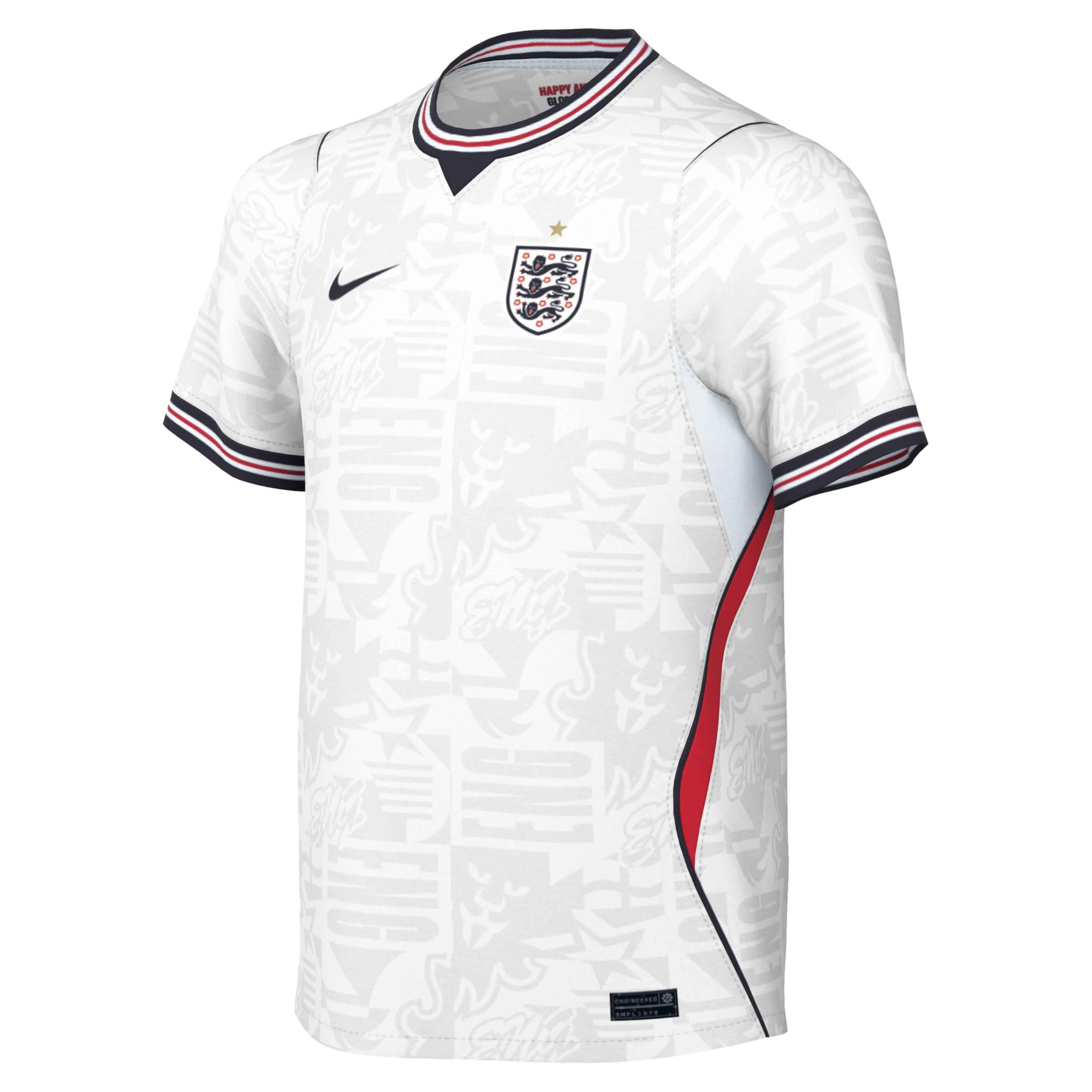 Nike Older Kids England 2026 Dri-Fit Stadium Home Shirt - White