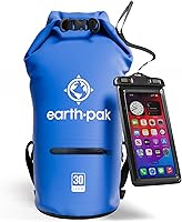 Vista 26 de Earth Pak Waterproof Dry Bag with Zippered Pocket - Waterproof Dry Bag Backpack Keeps Gear Dry