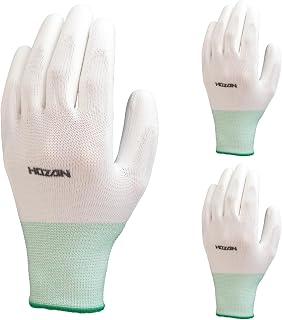ホーザン(HOZAN) 電気工事士技能試験用グローブ(3双入) 適度な滑り止めで作業性が向上 背抜きタイプで長時間の作業も快適に 工具のサビ防止に サイズ:M/色:緑 Z-382-M