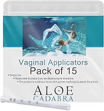 Aloe Cadabra Extra Disposable Vaginal Applicators, Individually Wrapped