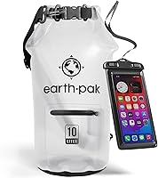 Vista 7 de Earth Pak Waterproof Dry Bag with Zippered Pocket - Waterproof Dry Bag Backpack Keeps Gear Dry