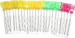 Bubble Stick Bubble Toy Childrens Gifts Toys 24pcs Empty Bubble Tube Bubble Stick Toddler Blowing Bubble Ring Bubble Making Toy Bubble Plaything Bubble Wand Supplies 28c