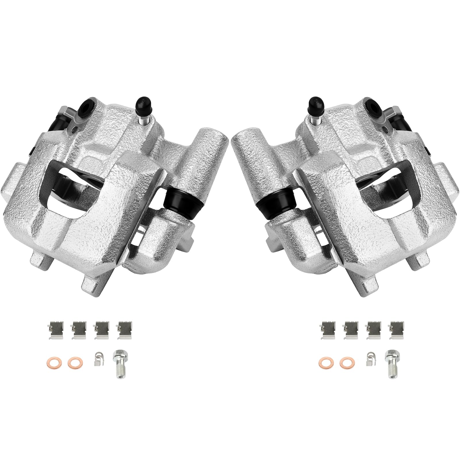 SCITOO Rear Left+Right Brake Calipers With Bracket 19B2950 19B2951 Compatible For Scion tC 2005-2010