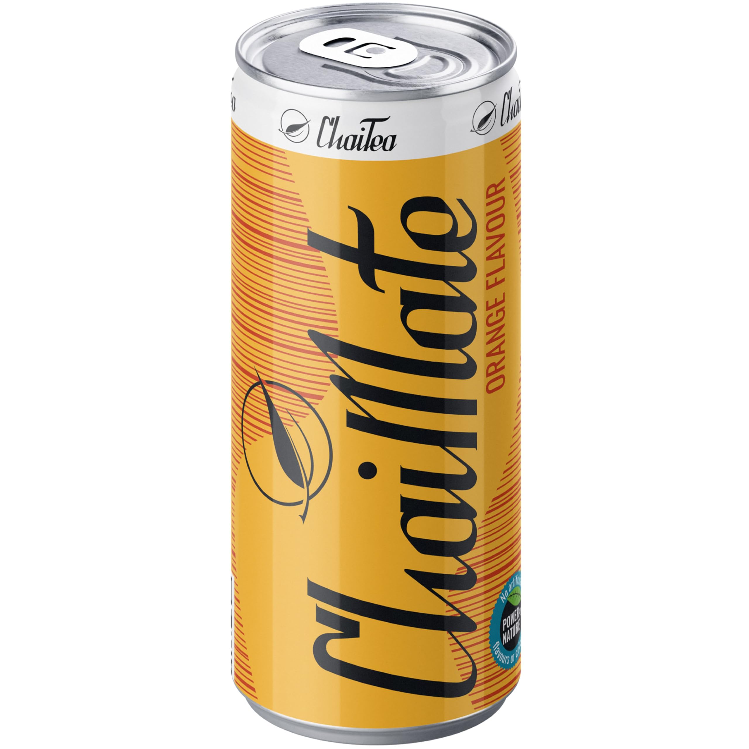 ChaiMate Orange Natural Yerba Mate Tea Energy Drink, Sparkling Orange Flavour, Vegan & Gluten Free, Non-Alcoholic Soft Drink, 12 x 330ml Cans for Chilled Sharing, Refreshment & Parties