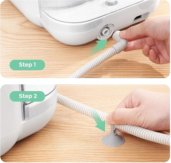 Momcozy Soft & Safe Drain Hose for KleanPal Pro Baby Bottle Washer, 1m