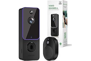 Ring Video Doorbell and Chime: Wireless, Solar-Powered, Outdoor Security Camera with Night...