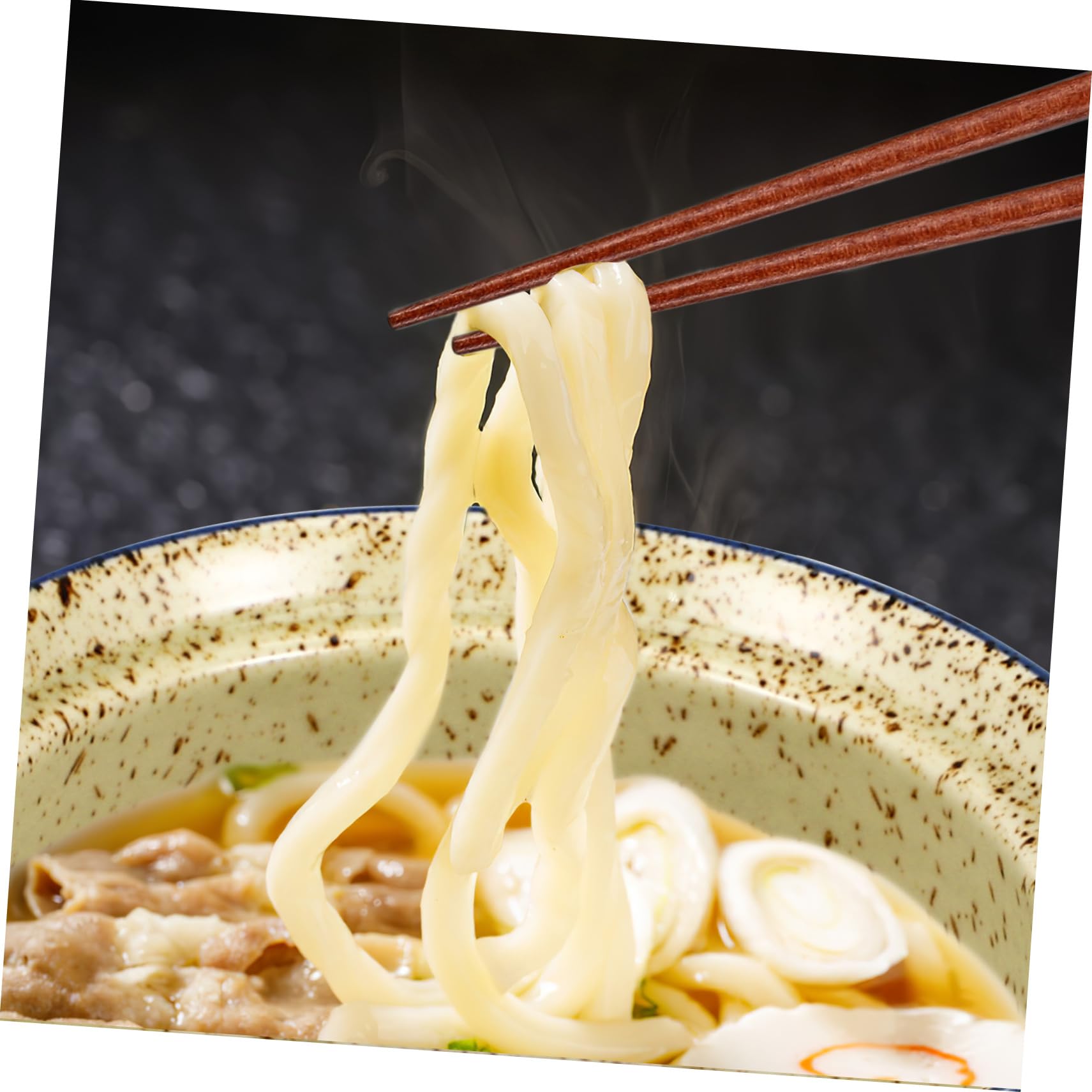 ULTECHNOVO Servierschalen Set mit Deckel Keramik-ramen-schüssel-set Ramen-suppenschüssel Essstäbchen Löffel für Ramen Suppen und Andere Gerichte