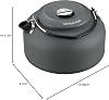 Captain Stag Camping BBQ Kettle Aluminum Camping Kettle