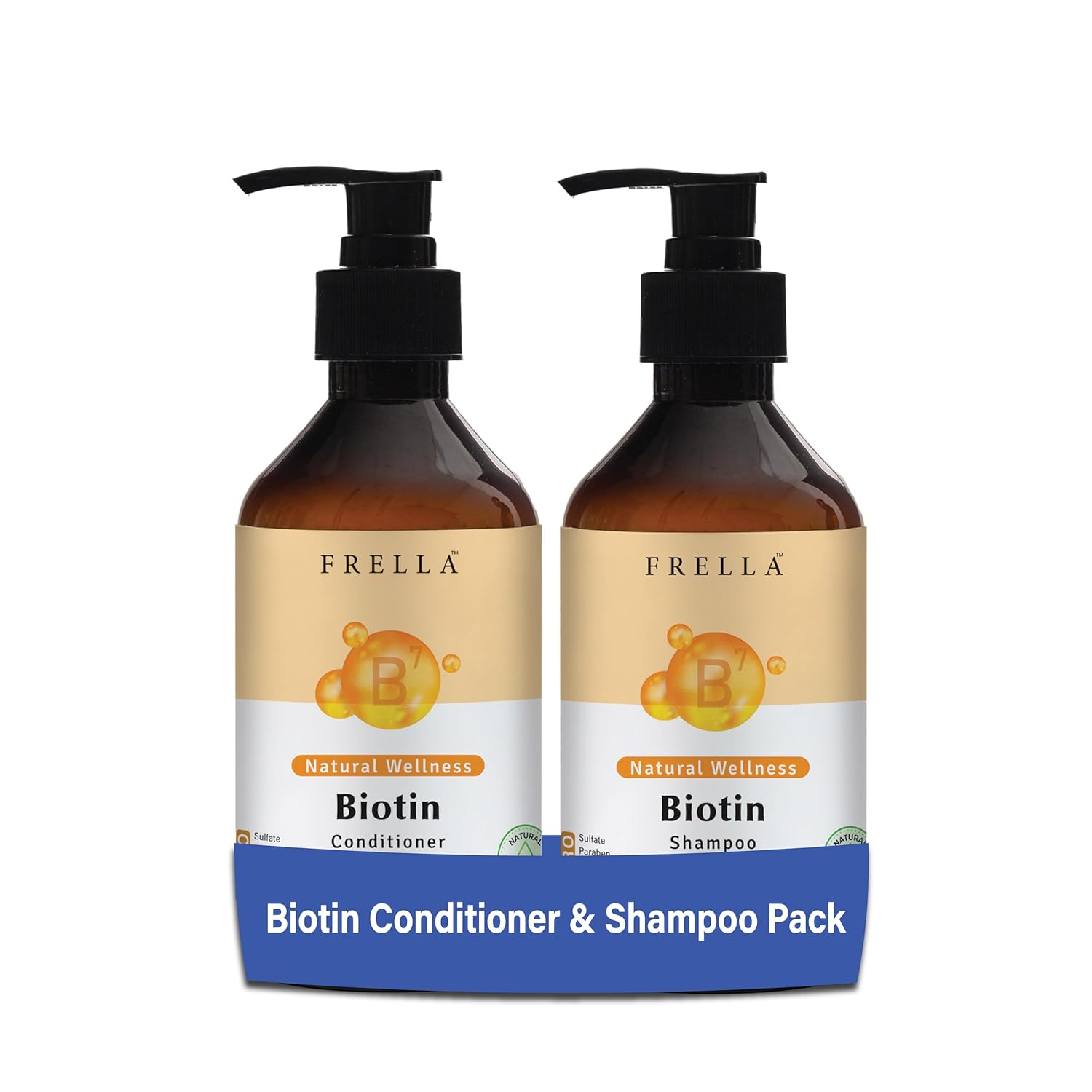 Biotin Hair Shampoo and Conditioner Set, 320 ml