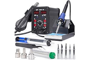 WEP 8786D-I SE Hot Air and Soldering Station: Dual Function for Precise Rework