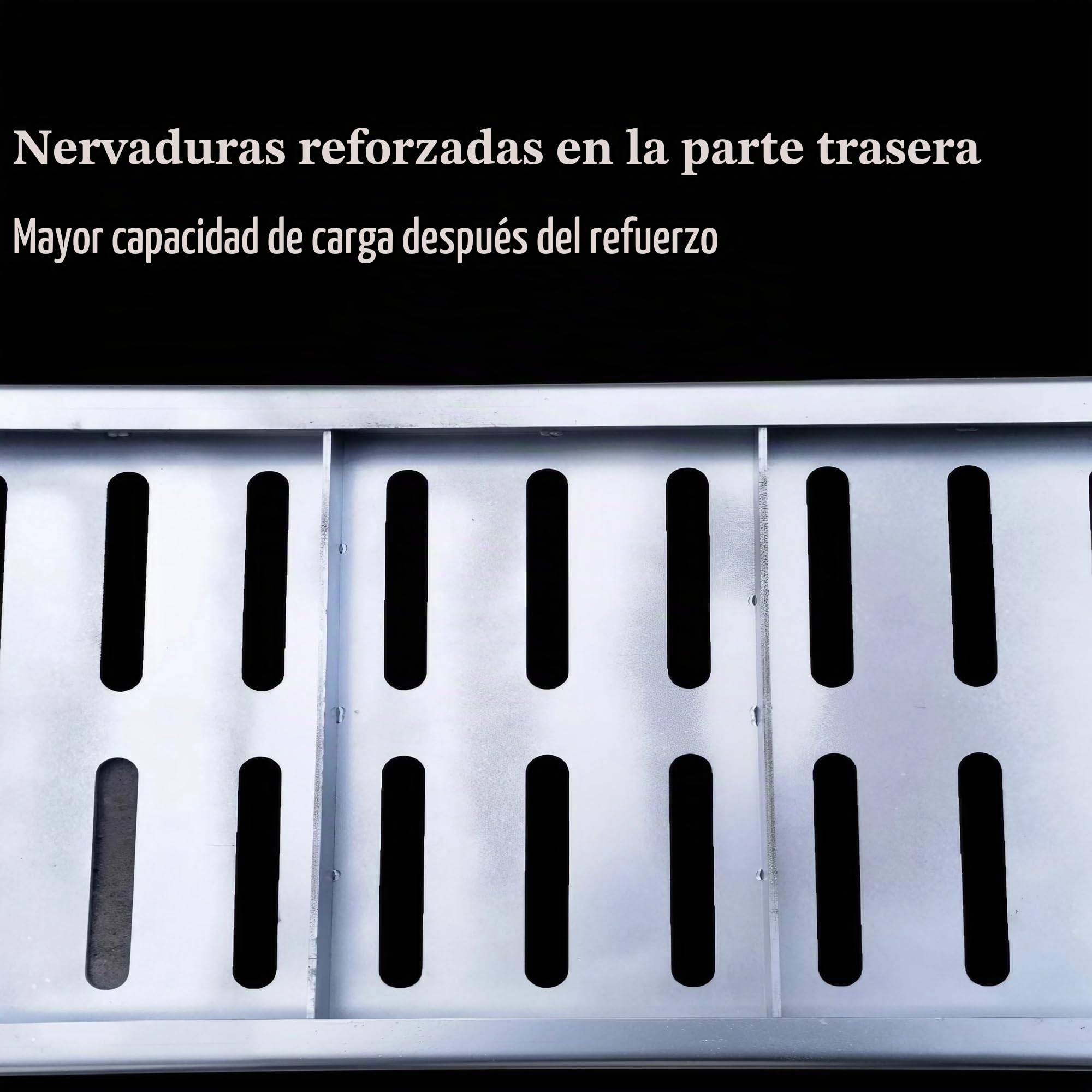 304 Inoxidable Tapa Desague Terraza, Rejilla Sumidero Piscina, Cubierta de Drenaje ai Aire Libre, Rectángulo Rejilla Canal, Rejilla de Alcantarillado para Terraza, Jardin, Piscina(10x10x2cm)