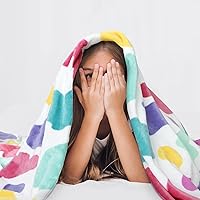 Vista 116 de Fleece Blanket King Size - Oversized Soft Plush Cow Print Throw, Full Size Blankets for Bed & Couch - Lightweight Cute Country Home Decor