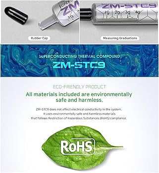 Amazon.com: Zalman STC9 (4 g) Premium Thermal Grease Compound