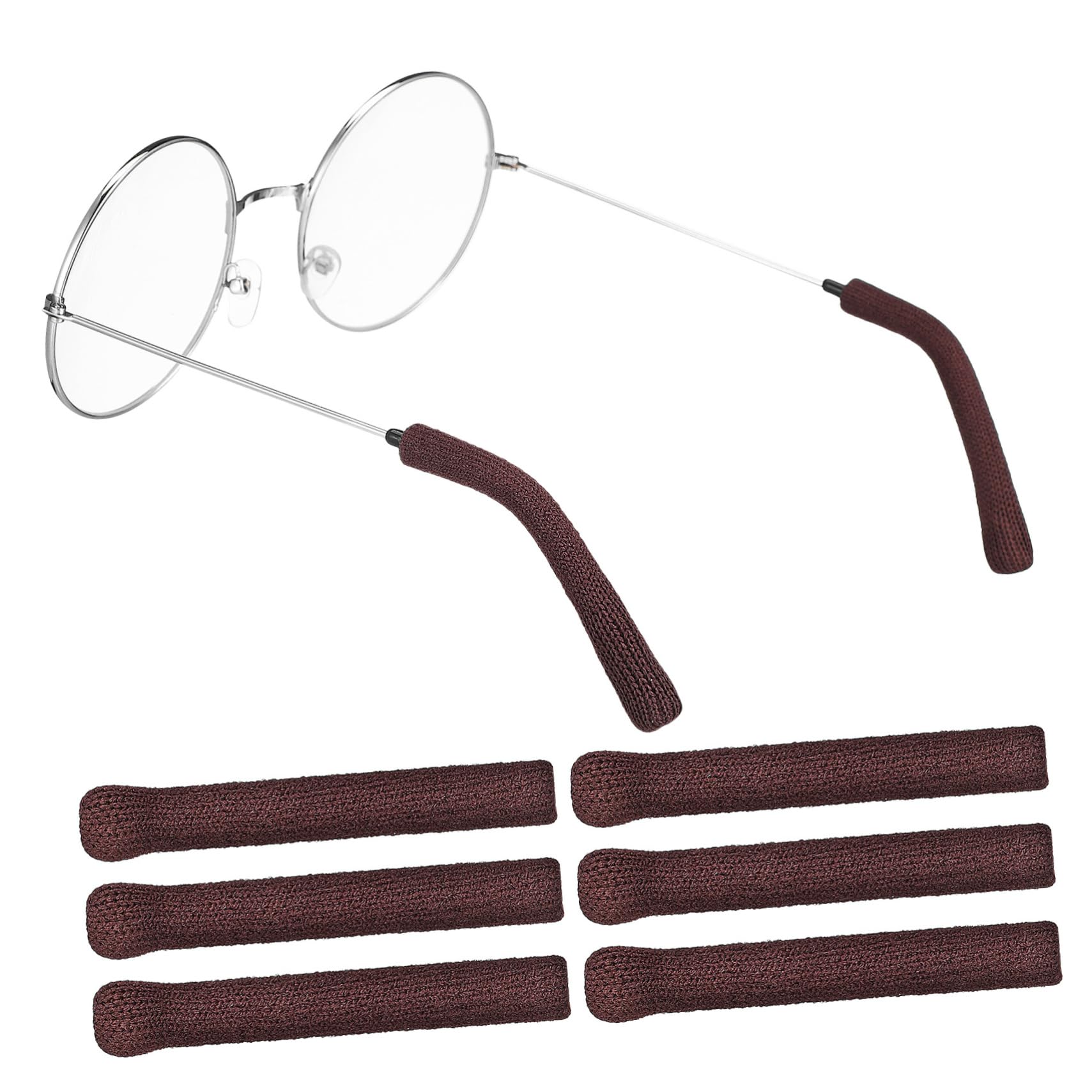 ULTECHNOVO 12 Paires Porte-lunettes Crochets D'oreille Pour Lunettes Accessoires De Coussinets D'oreille Pour Lunettes Poignée D'oreille Pour Lunettes Poignées D'oreille De Lunettes Spandex