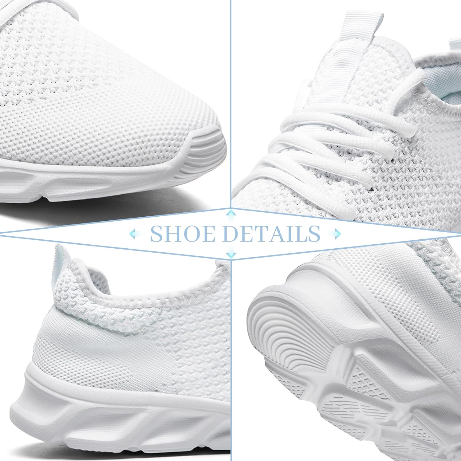 Running Shoes Mens Womens Walking Tennis Gym Sneakers Slip On Comfortable Lightweight Athletic Workout Casual Fashion Sports Shoes - Image 5