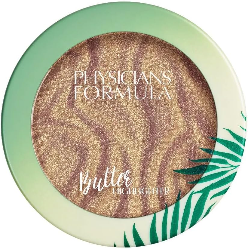 Physicians Formula Murumuru Butter Highlighter, Creamy Powder Highlighter Infused with Murumuru Butter and Multicolored Pearls for a Radiant Goddesses Glow, Champagne Shade Physicians Formula Murumuru Butter Highlighter, Creamy Powder Highlighter Infused with Murumuru Butter and Multicolored Pearls for a Radiant Goddesses Glow, Champagne Shade