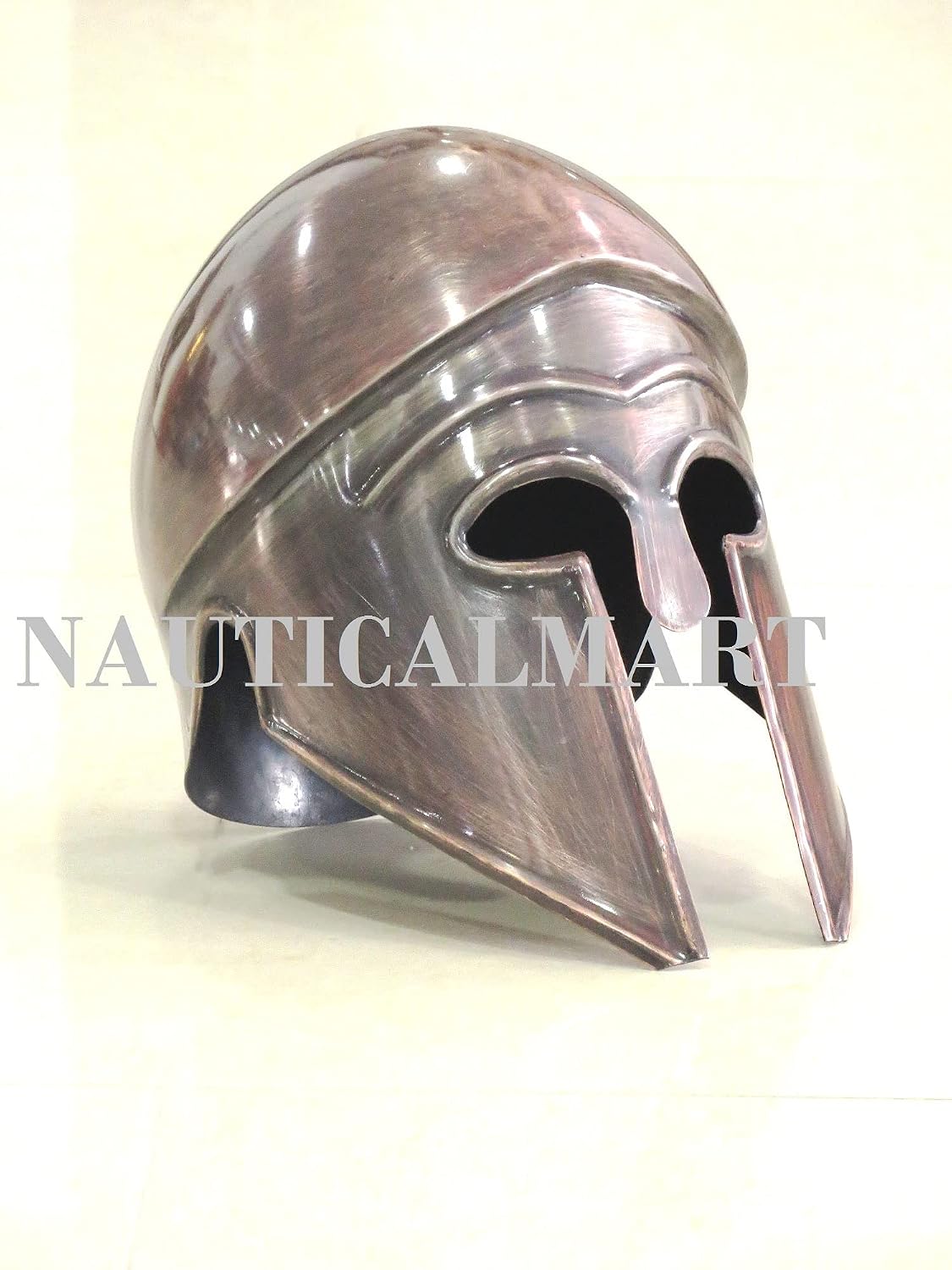 Medieval Greek Spartan Corinthian Helmet Halloween Reenactment Bronze Antique