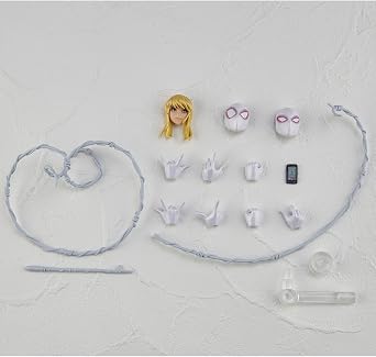 figure complex AMAZING YAMAGUCHI Spider-Gwen approx. 6.1in 155 mm ABS & PVC Pre-painted Action Figure Revoltech