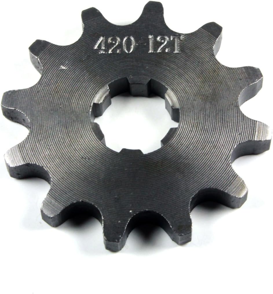 420 12 TOOTH FRONT COUNTER ENGINE SPROCKET 50cc250cc ATV
