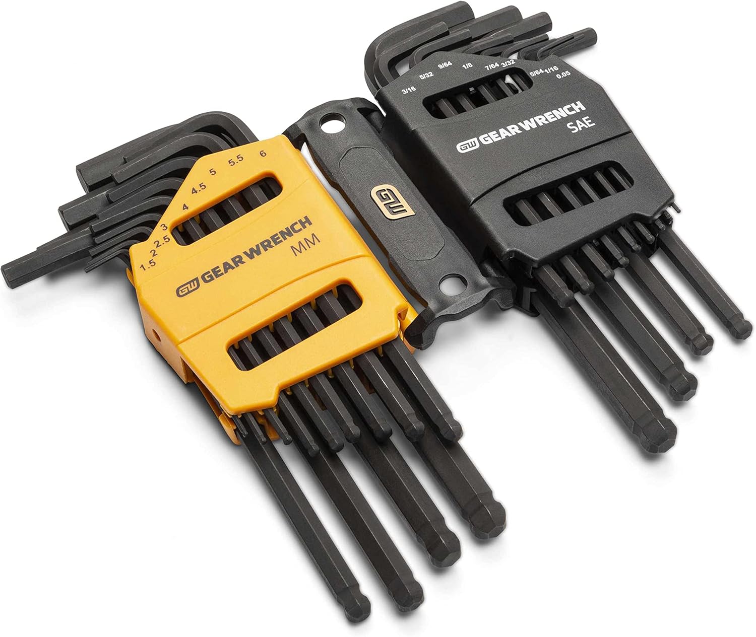 GEARWRENCH 26 Piece SAE/Metric Ball End Long Arm Hex Key Set - 83505 : Everything Else