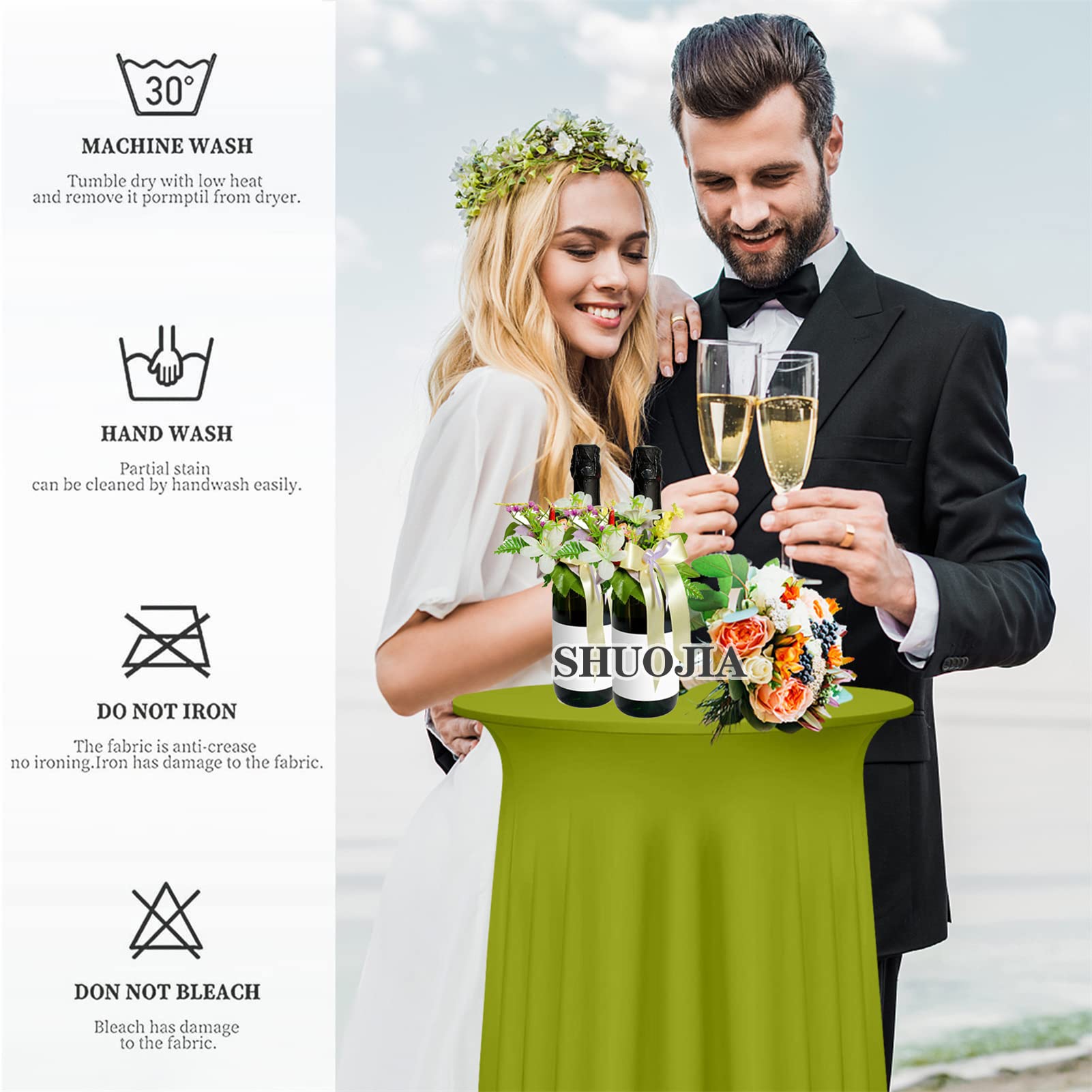 Tovaglia Rotonda In Spandex Rossa – 1,8 M X 183 Cm, Con Angoli Elasticizzati Per Feste