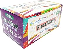 Disposable Face Mask 3-Ply, ASTM Level 1, (Kids 6 to12 Age - 50pcs)