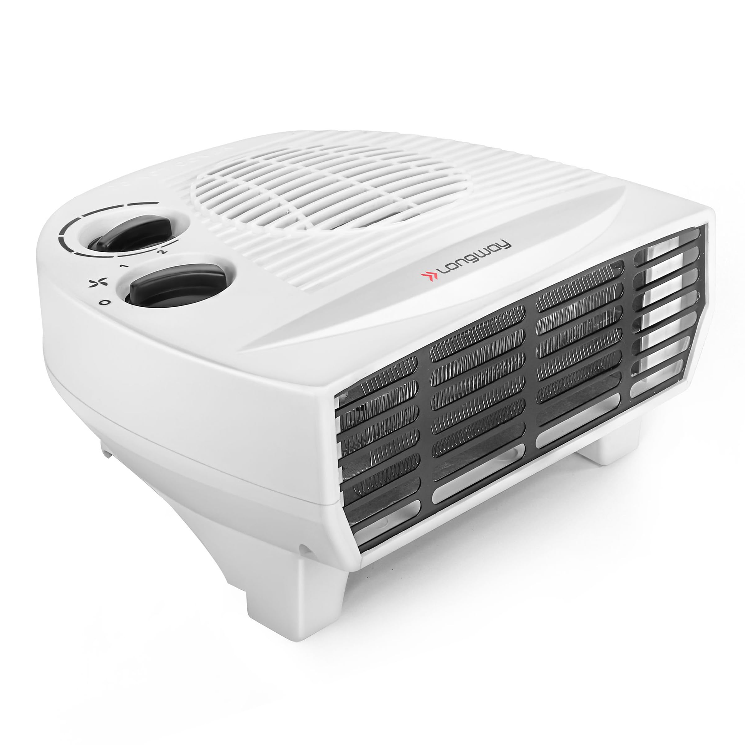 Longway Magma 2000/1000 W Fan Room Heater with ISI Approved (White)