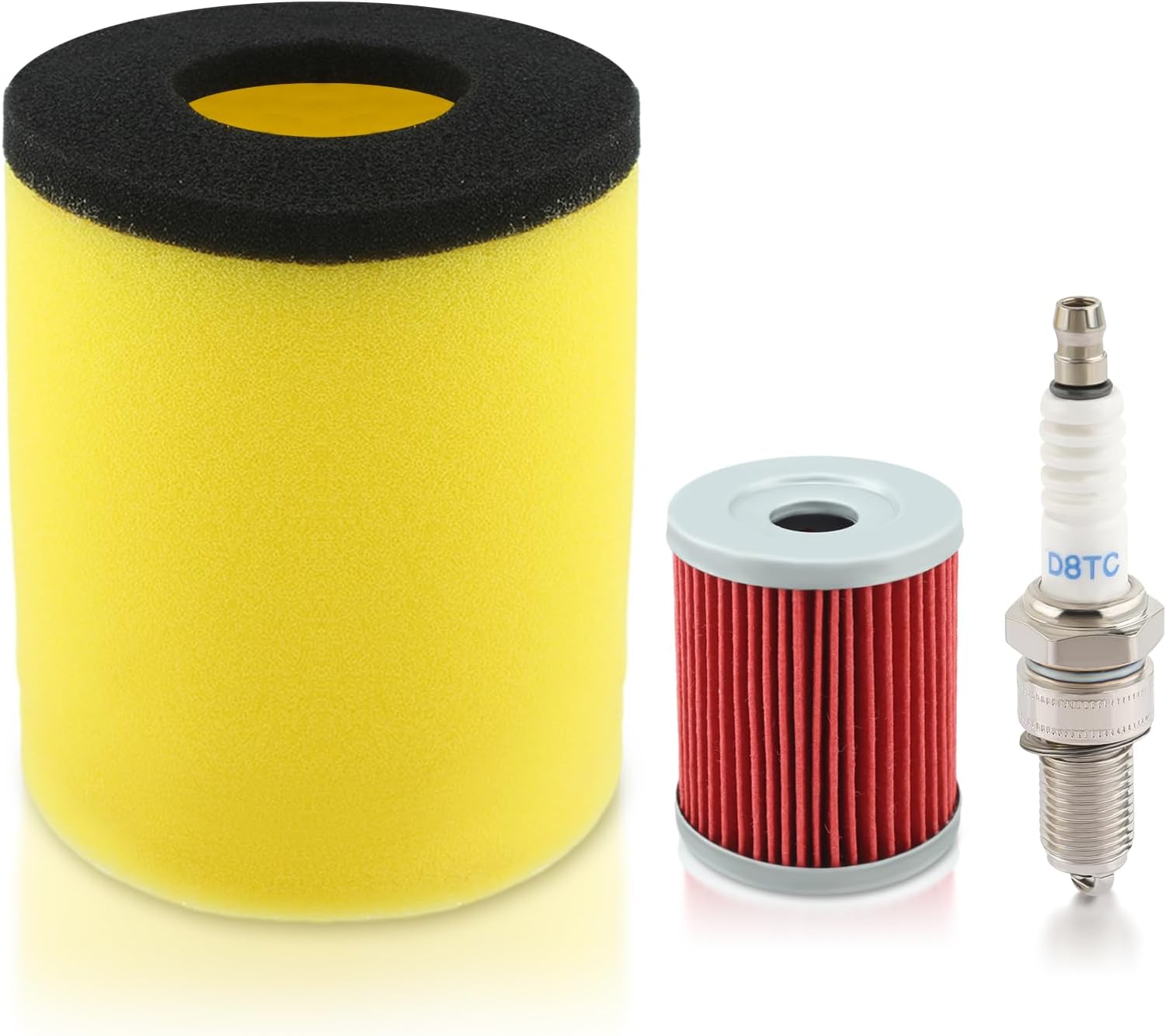 AUTOKAY Air Oil Filter Fits for Suzuki 1987-2001 Quadrunner 250 1991-2002 King Quad 300