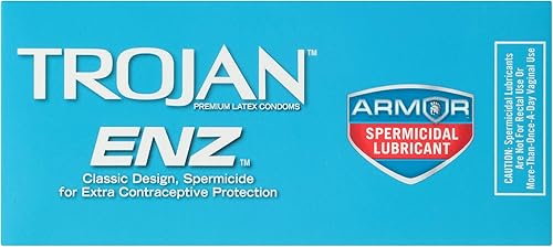 Miniatura 13 de Condón Trojan Enz espermicida, 1, 1
