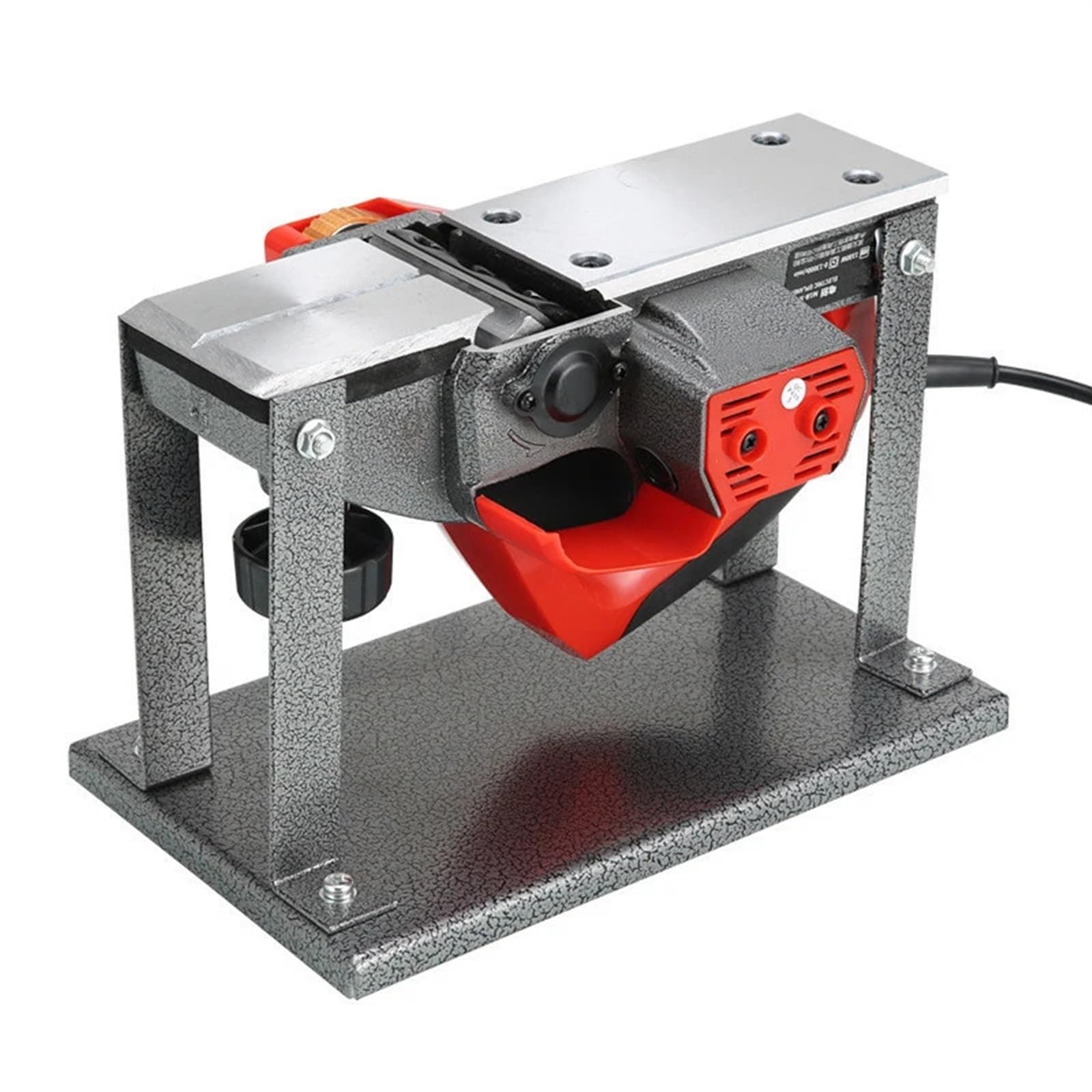 Strugarka do Drewna, Flip Dual Purpose Elektryczna strugarka Narzędzia stolarskie 1100 W Ręczna strugarka do obróbki drewna z drutu miedzianego Maszyna do cięcia