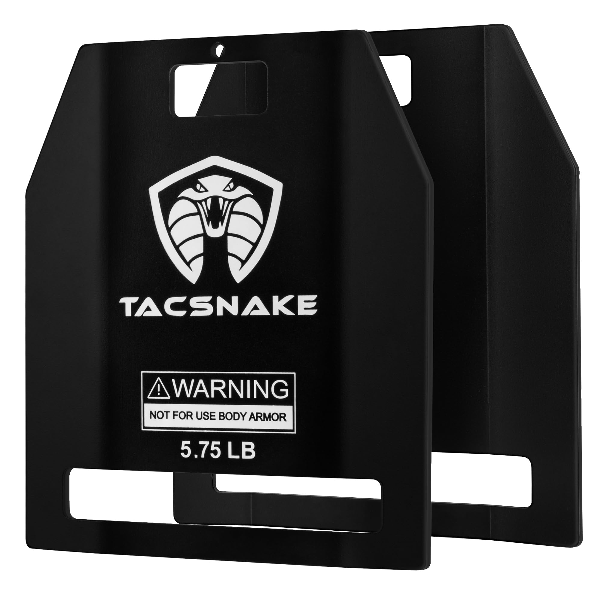 Tacsnake Curved Weight Vest Plates, 5.75 LB/ 8.75 LB Pairs with Ergonomic Design for Weighted Vest, Strength Training, Running, Workout