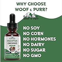 Vista 5 de Enzimas digestivas para perros - Enzimas digestivas para perros - Apoya un tracto digestivo saludable y mucho más - Soporte digestivo para perros