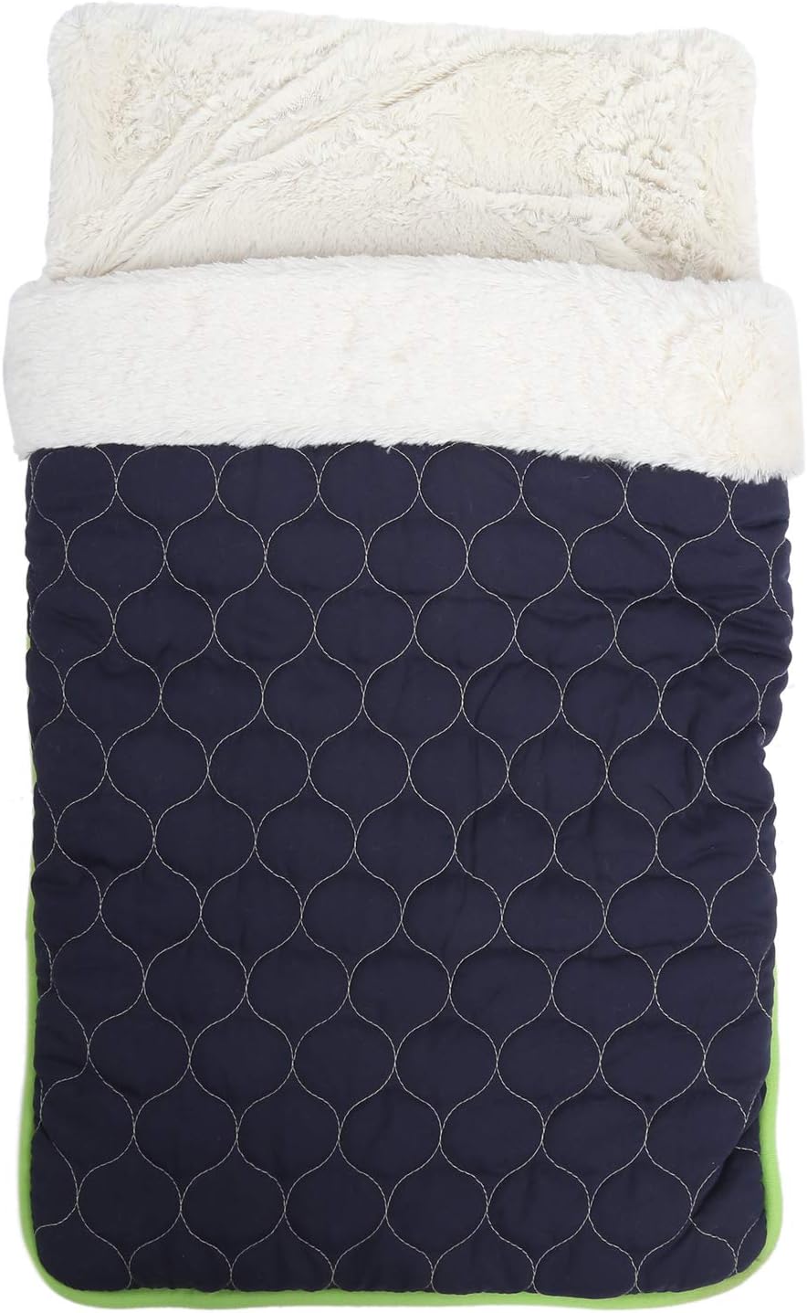 Soft & Warm Pet Bed | Secure Dog Cat Bed for Anxiety Relief | Four Seasons Cushion for Puppies/Small Dogs/Cats | Machine Washable, Sturdy