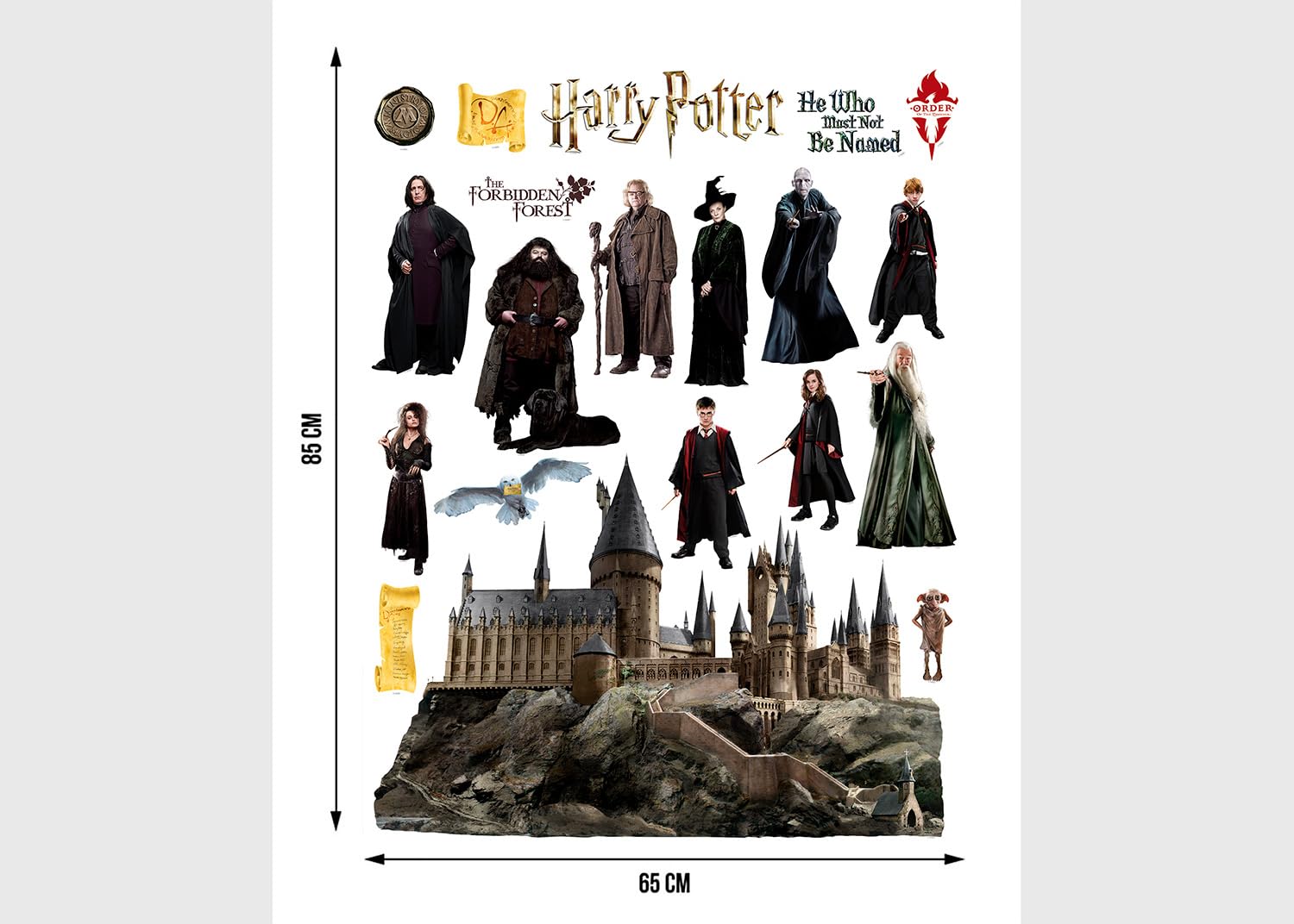 Adesivo "Harry Potter Logo" – Infostudio Palermo - Foto 2