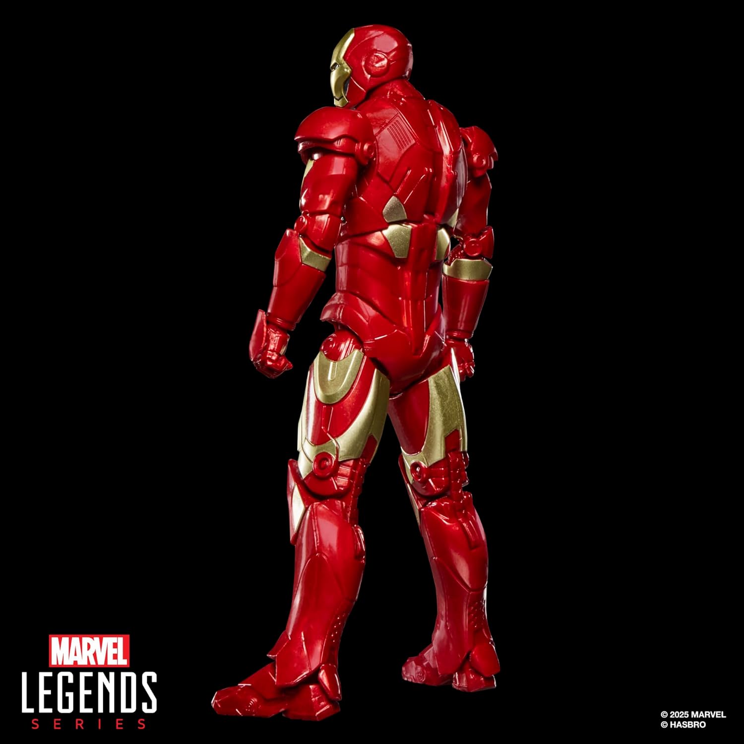 Marvel Legends Series Iron Man Mark III, Iron Man Movie Collectible 6-Inch Scale Action Figure Toy - Image 7