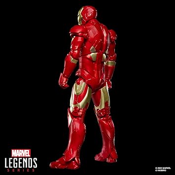 Marvel Efsaneler Serisi Iron Man Mark III, Iron Man Film Koleksiyonluk 6-İnç Ölçekli Aksiyon Figürü Oyuncak