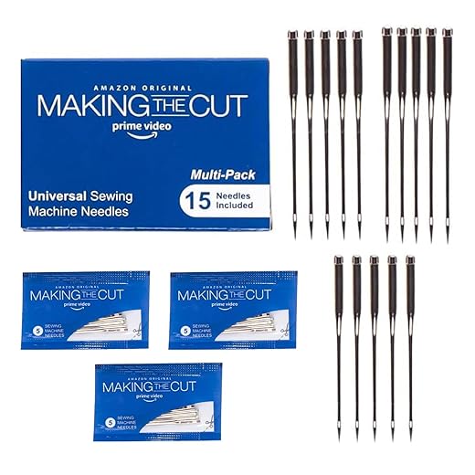 Making the Cut Universal Sewing Machine Needles - 15 Count - Assorted Sizes 80/12, 90/14, 100/16